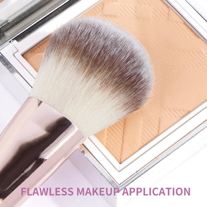 MAANGE 7 Piece Makeup Brush Set for Flawless Application - Smarsty