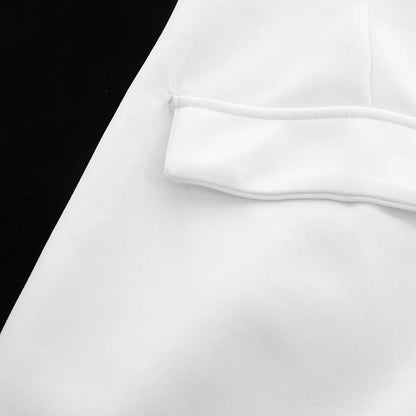 2025 Women‘s Sexy Slim Fit Hollow Mini Dress Spring New Y2K Sleeveless A- LINE Black Dress High Street Commute Elegant Dresses - Smarsty