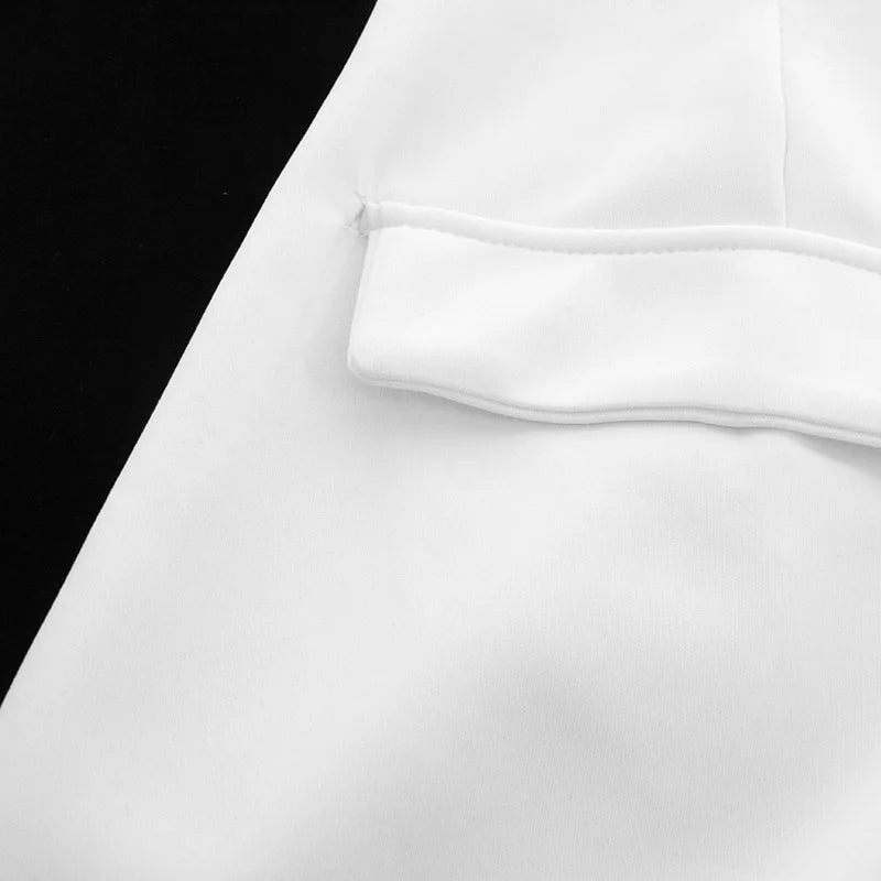 2025 Women‘s Sexy Slim Fit Hollow Mini Dress Spring New Y2K Sleeveless A- LINE Black Dress High Street Commute Elegant Dresses - Smarsty