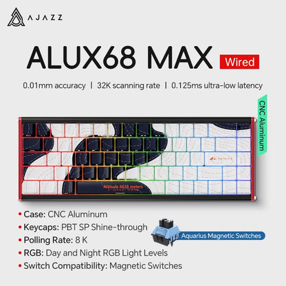 Magnetic Switch 60 Percent Mechanical Keyboard For Gaming