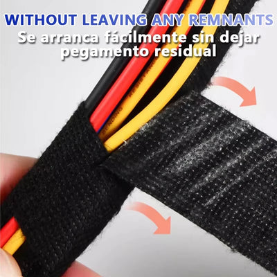 High Temperature Wire Harness Cloth Tape Automotive Cable Loom Heatproof Fabric Adhesive Tape for Engine Electrical Insulation - Smarsty