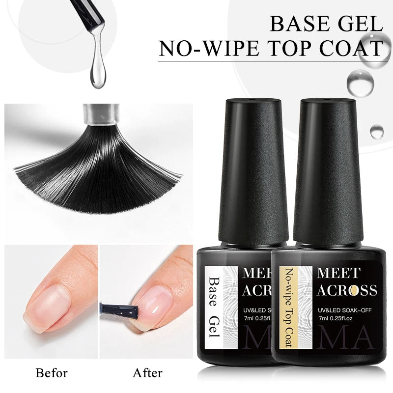Meet Across UV Base Top Coat Gel Polish for Durable Manicures - Smarsty