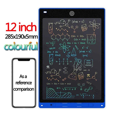 10/12/inch LCD Writing Tablet Drawing Board Kids Graffiti Sketchpad Toys Handwriting Blackboard Magic Drawing Board Kid Toy Gift - Smarsty