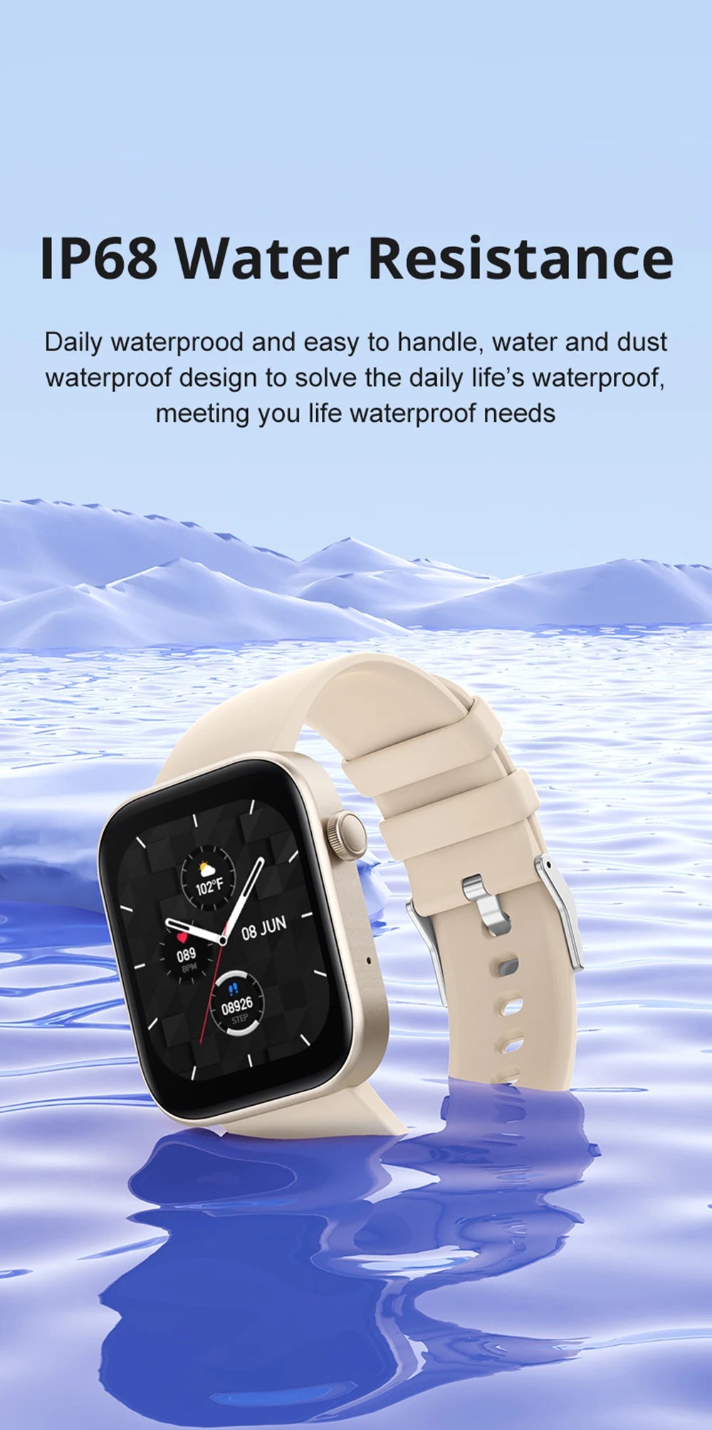 COLMI P71 Smartwatch with Voice Calling and Health Monitoring - Smarsty