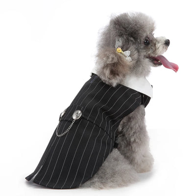 Formal Tuxedo Dog Costume for Weddings and Events - Smarsty