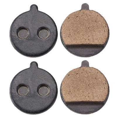 2 Sets Electric Brake Pads Resin Scooter Brake Pads Durable Electric Vehicle Brake Pads Small for Kugoo M4