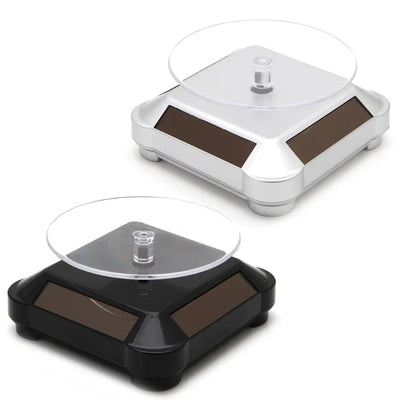 Solar Showcase 360 Rotating Jewelry Organizer Display - Smarsty