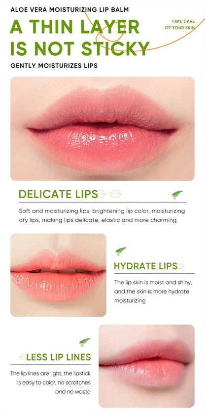 Nourishing Aloe Lip Balm for Hydration and Repair - Smarsty