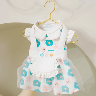 Cute Summer Dog Princess Dress with Bow Lace - Smarsty