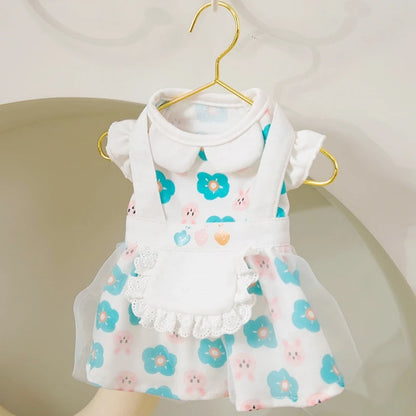 Cute Summer Dog Princess Dress with Bow Lace - Smarsty