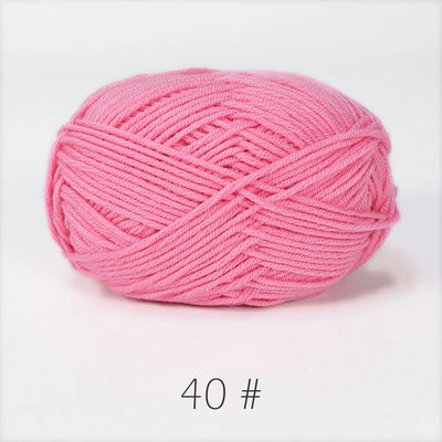 Soft Milk Cotton Yarn for Hand Knitting Projects - Smarsty