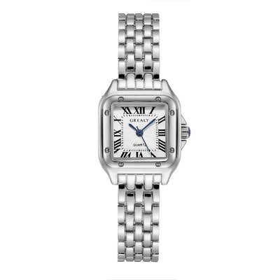 Square Alloy Women Quartz Watch for Casual Style - Smarsty