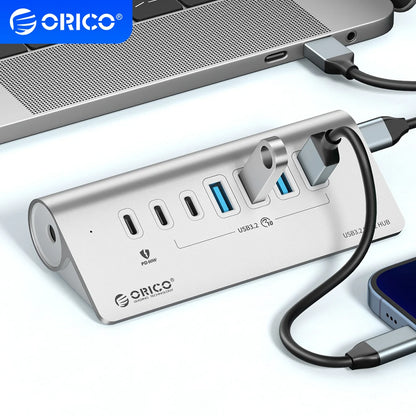 High Performance USB Docking Station With 10Gbps Hub