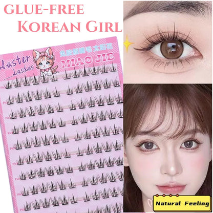 Miaojie No-Glue False Eyelashes for Easy Application - Smarsty
