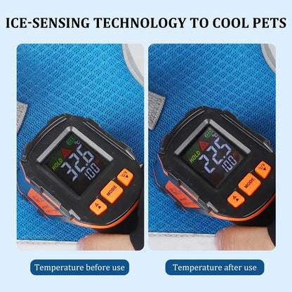 Dog Cooling Vest Adjustable Reflective Harness for Summer - Smarsty