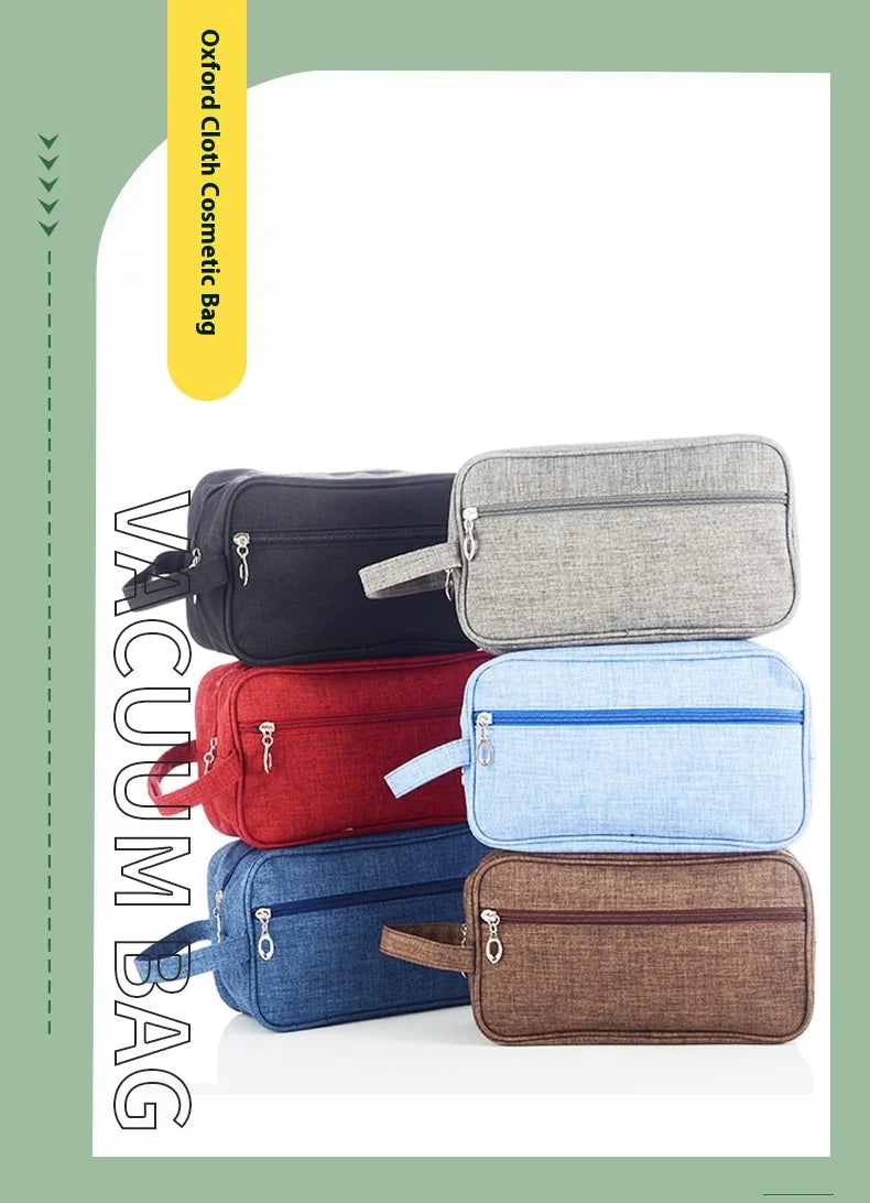 Oxford Cloth Waterproof Travel Wash Bag Portable Makeup - Smarsty