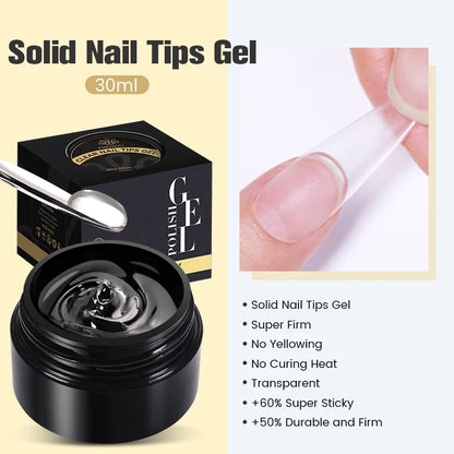 Born Pretty 30ml Milky White Nail Extension Gel - Smarsty