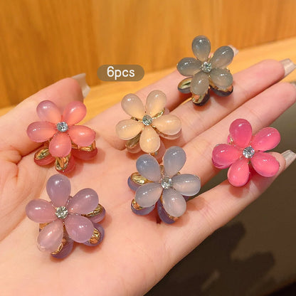 Fashionable Alloy Rhinestone Hair Clips for Women - Smarsty