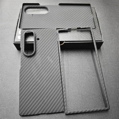 Aramid Magnetic Case For Z Fold 7 Carbon Fiber MagSafe - Smarsty