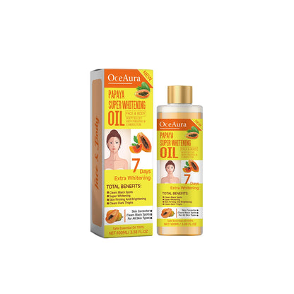 Turmeric Body Lightening Oil for Dry Skin - Smarsty