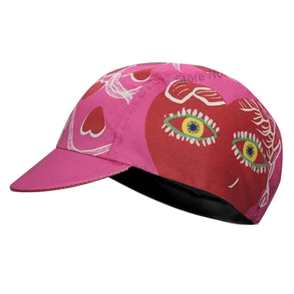 Classic Retro SweetMatt Classic Retro Beer Coffee Ice Cream Cartoon Polyester Cycling Caps Bicycle Quick Dry Sports Hats Summer