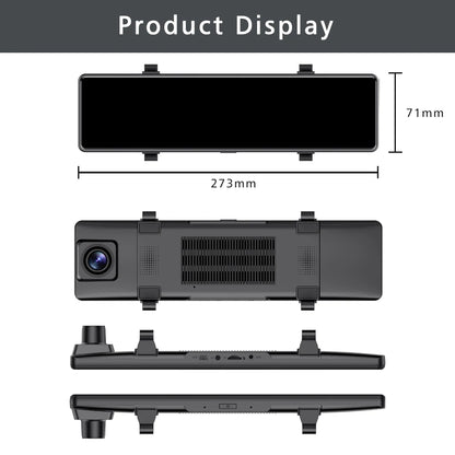4K Dash Cam with GPS WiFi CarPlay Android Auto Mirror - Smarsty
