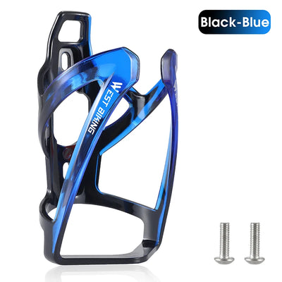 WEST BIKING Bicycle Water Bottle Cage Colorful Gradient Cycling Bottle Holder Ultralight MTB Road Bike Water Bottle Bracket - Smarsty