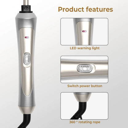 Professional 9mm Hair Curling Iron for Salon Quality Curls - Smarsty