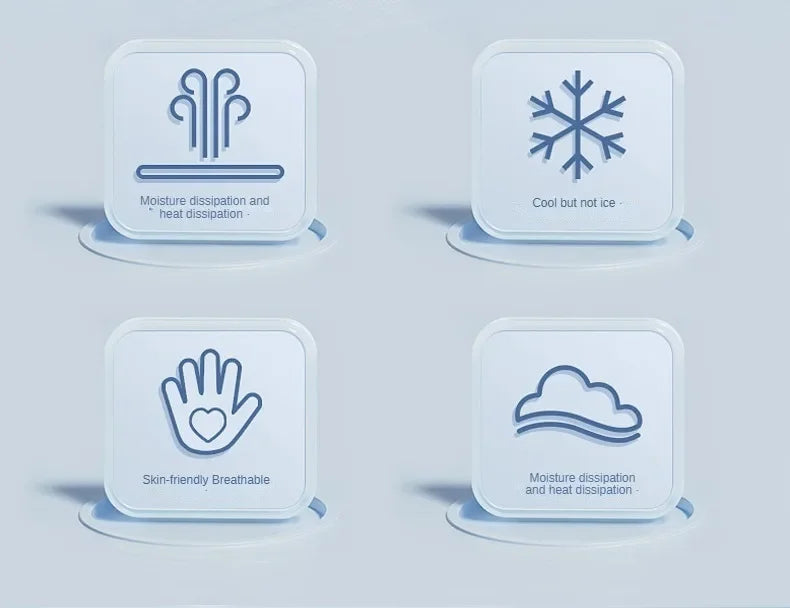 Breathable Ice Silk Car Seat Cushion Non-slip and Wear-resistant Solid Color Ice Silk Car Seat Cover, Universal Fit Most Cars