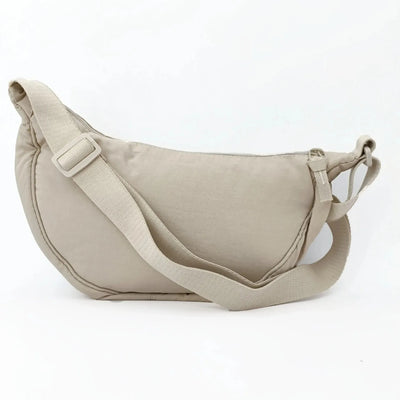 Nylon Shoulder Bag Large Capacity Womens Dumpling Style - Smarsty