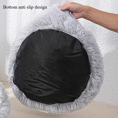Comfortable Plush Pet Bed for Cats and Dogs - Smarsty