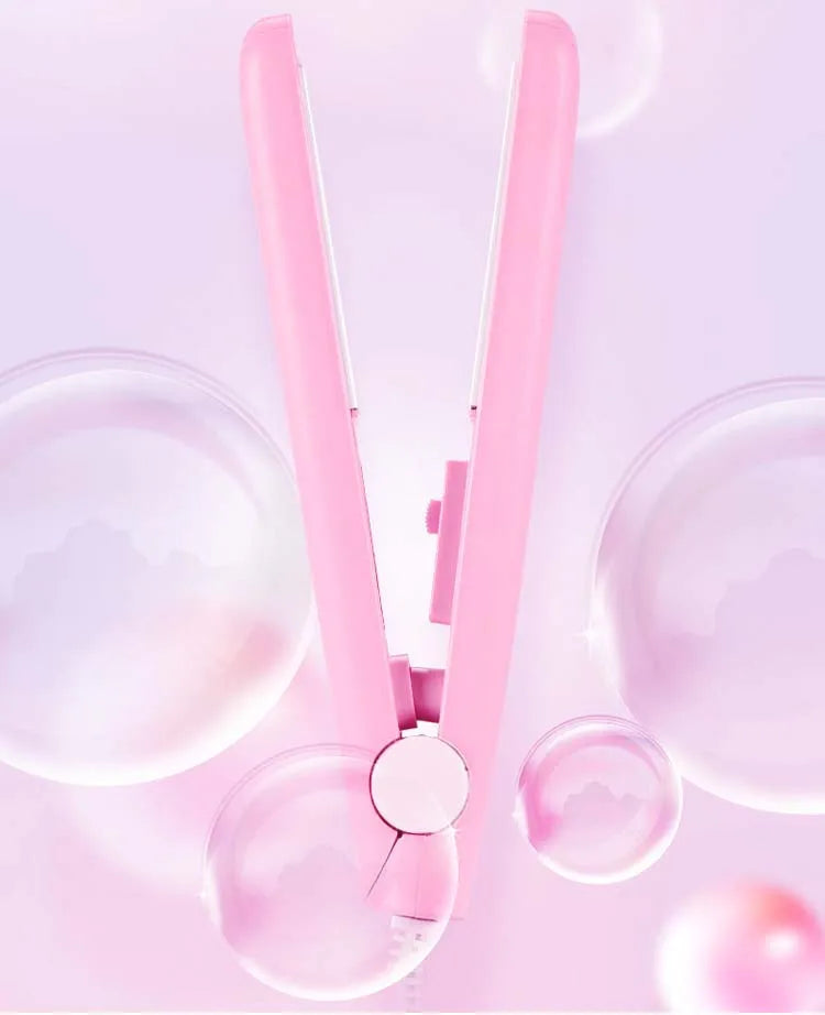 Portable Mini Hair Straightener for Quick Styling - Smarsty