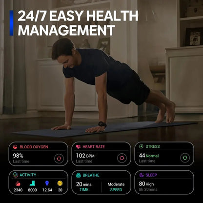 Zeblaze Stratos 3 Pro GPS Smart Watch with AMOLED Display - Smarsty