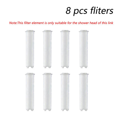High Quality 8 Mode Shower Head Water Filter Adjustable High Pressure Shower Portable One-Key Stop Shower Bathroom Accessories - Smarsty