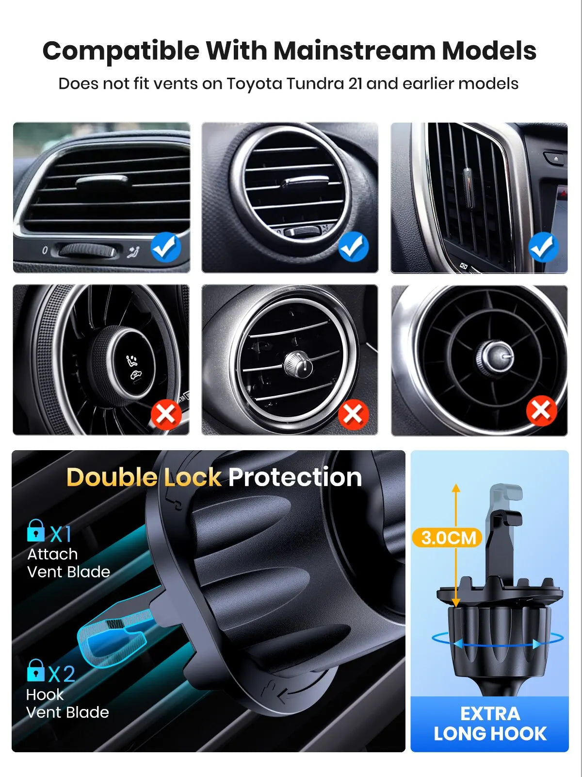 TOPK Car Phone Holder Gravity Stand for iPhone Xiaomi Samsung Car Mobile Support for Dashboard Windshield Air Vent Phone Mount