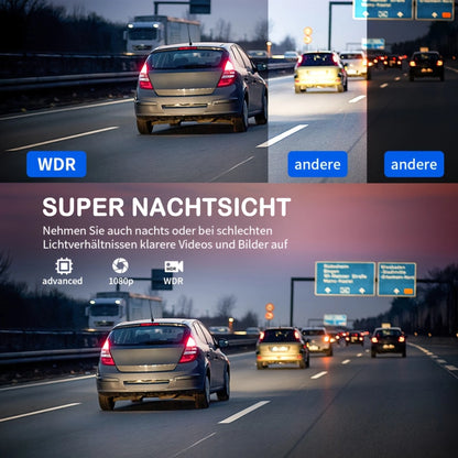 4Channel WiFi Dash Cam Night Vision With Loop Recording - Smarsty