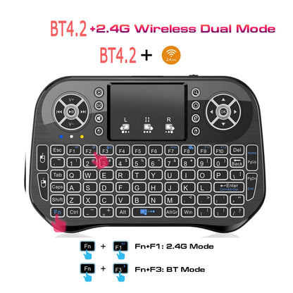 Wireless Backlit Bluetooth Mini Keyboard For Android TV Box
