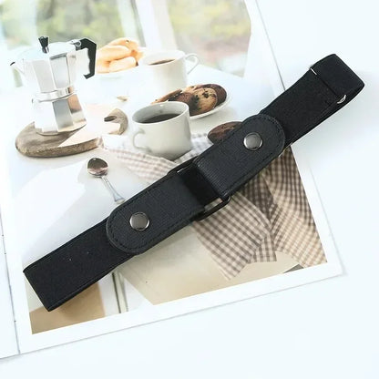 Adjustable Elastic Waistband Belt Buckle Free Comfort - Smarsty