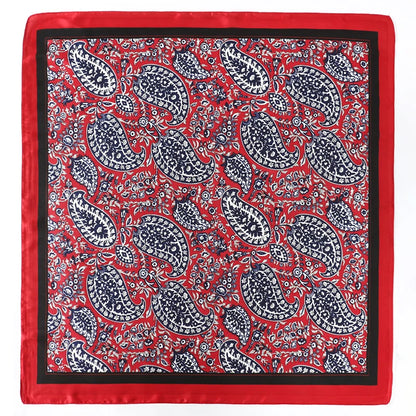 Silk Square Scarf for Women Summer Head Wrap - Smarsty