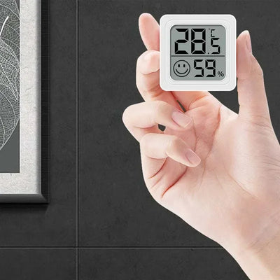 1/2/3/4/6PCS Mini LCD Digital Thermometer Hygrometer Indoor Room Temperature Humidity Meter Sensor Gauge Weather Station Set