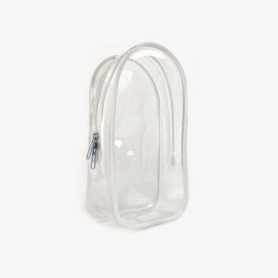 Colorful Transparent Protector Case Organizer Box for 17cm Labubu V3 Dolls Outdoor Display Bag With Keychain Doll Accessories by Smarsty