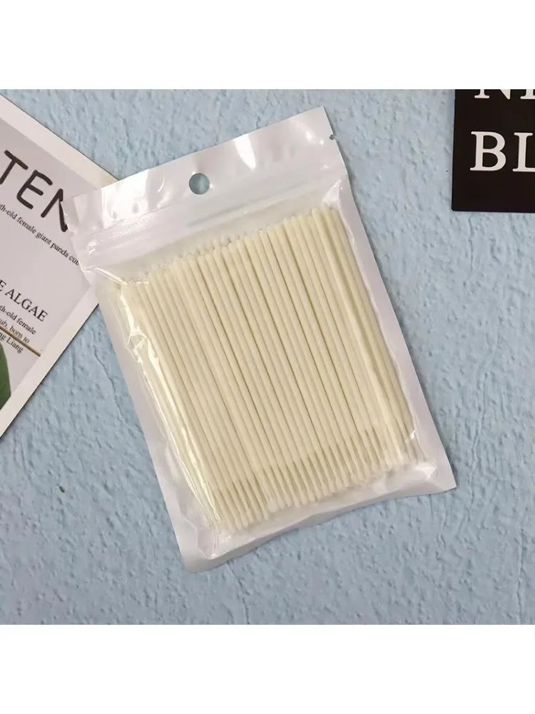 Eyelash Extension Cleaning Swabs for Perfect Makeup Application - Smarsty