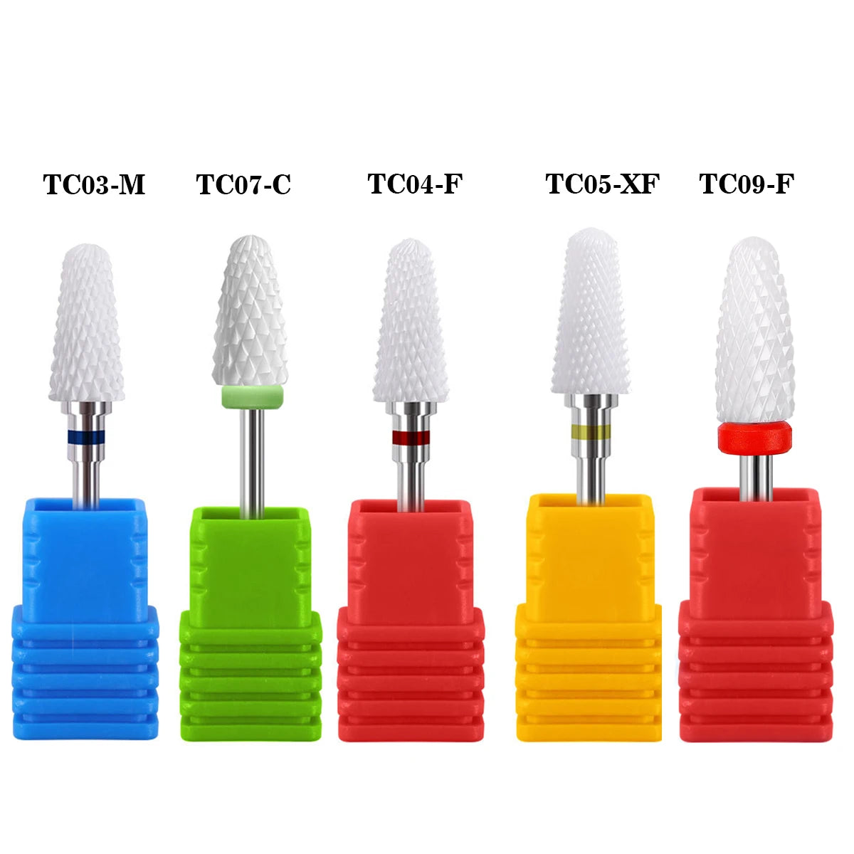Ceramic Nail Drill Bits for Efficient Manicure and Pedicure - Smarsty