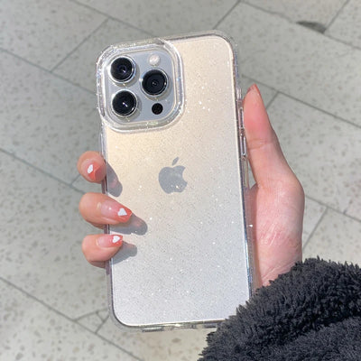 Clear Glitter Silicone Phone Case For iPhone Shockproof - Smarsty