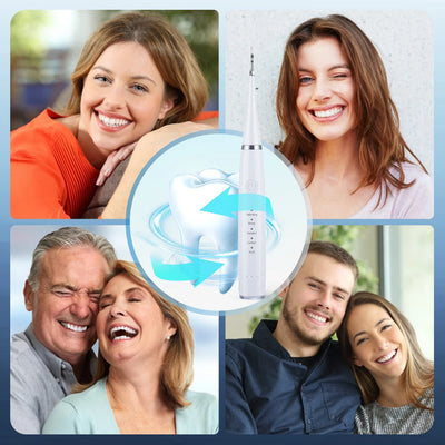 6 in 1 Ultrasonic Dental Cleaner for Effective Plaque Removal - Smarsty
