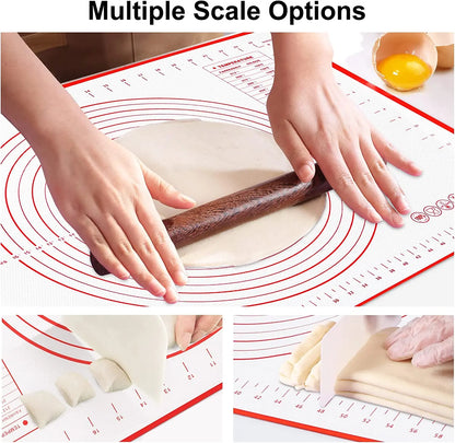 Non-Stick Silicone Baking Mat for Easy Dough Preparation - Smarsty