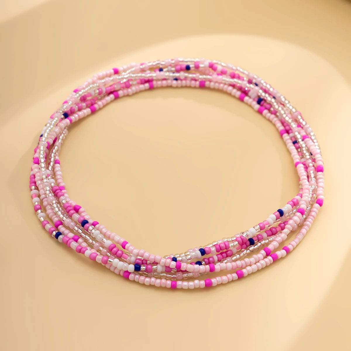 Bohemia Colorful Seed Beads Belly Chain for Summer - Smarsty