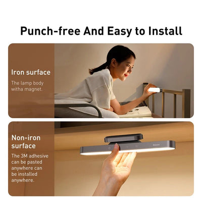 Baseus Rechargeable LED Table Lamp With Stepless Dimming - Smarsty