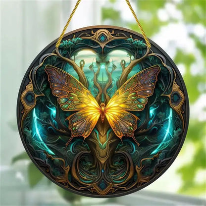 Hummingbird Acrylic Suncatcher for Vibrant Home Decor - Smarsty