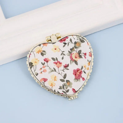 Portable Floral Makeup Mirror for Women Gifts - Smarsty